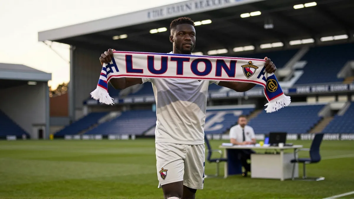 Shrewsbury sign Luton striker Gbode on season-long loan